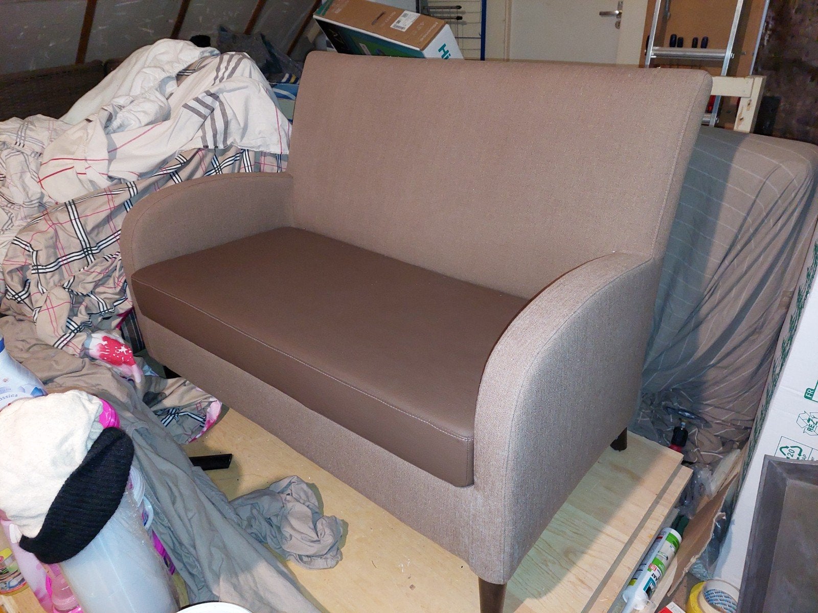 ZGAN 2 zits Senioren bankstel plus 1 fauteuil., Ophalen, Zo goed als nieuw, 75 tot 100 cm