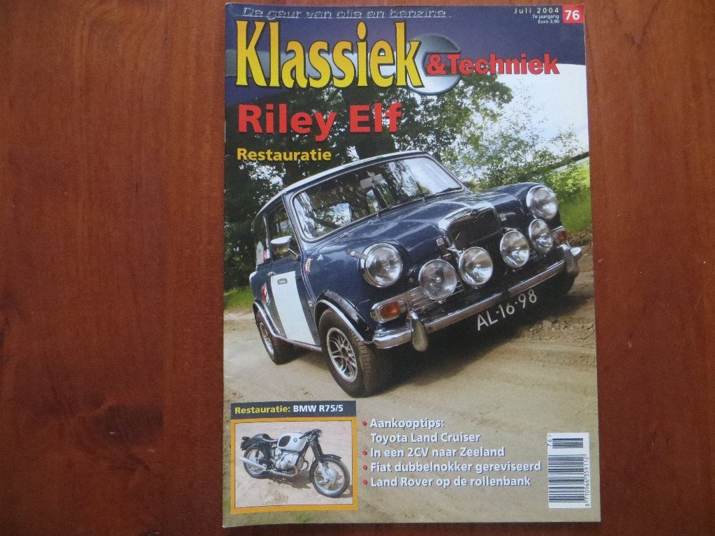 Klassiek & Techniek 76 Riley Elf Mk II, Toyota Land Cruiser, Ophalen of Verzenden, Nieuw, Toyota