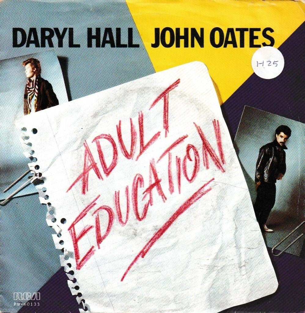 Daryl Hall & John Oates - Adult educatiion, Gebruikt, 7 inch, Single, Ophalen of Verzenden