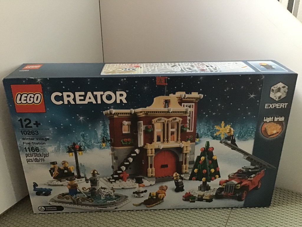 Lego 10263 Winterdorp Brandweerkazerne NIEUW., Nieuw, Ophalen of Verzenden, Compleet, Lego