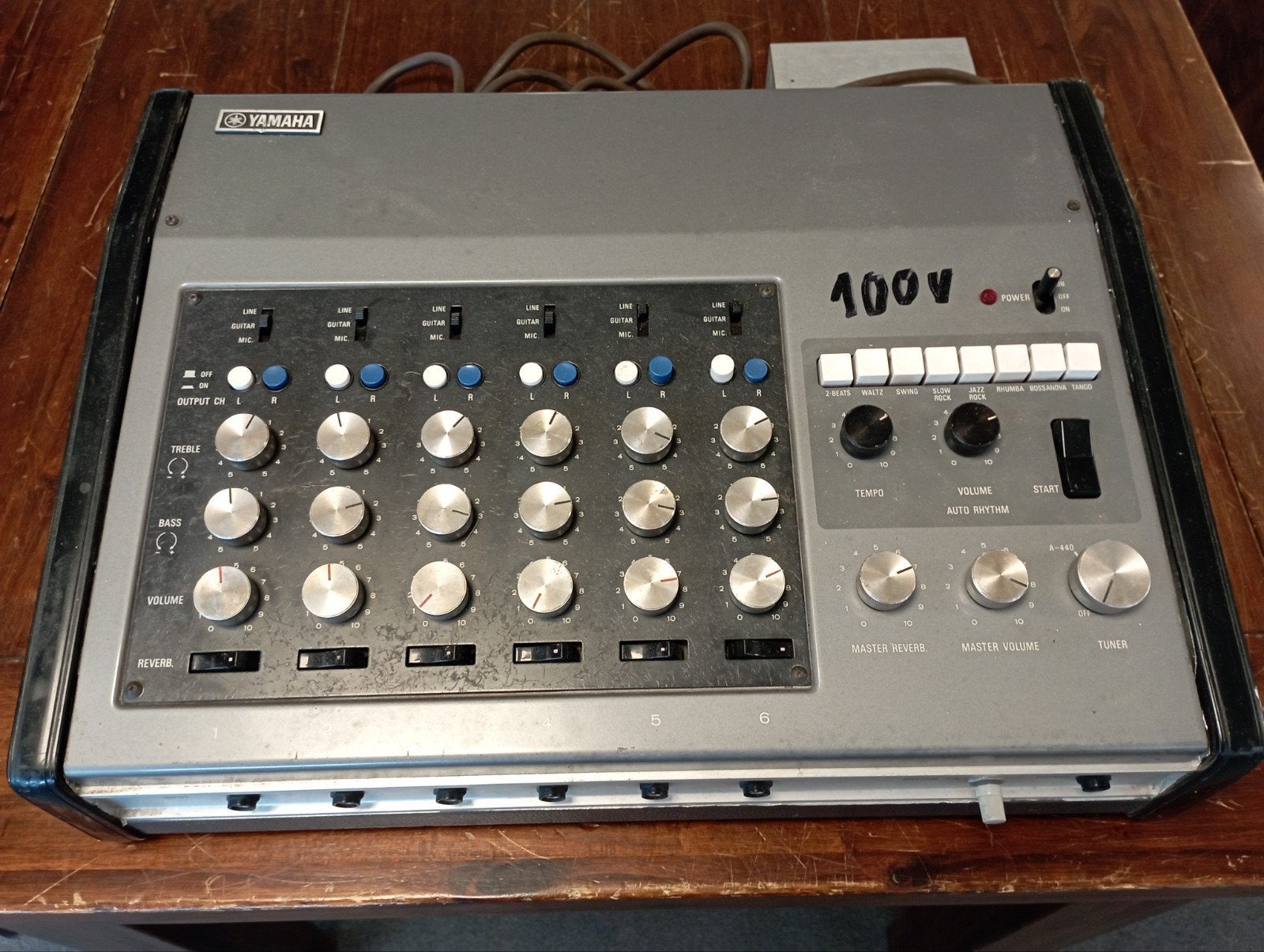 Yamaha Vintage mengtafel, Muziek en Instrumenten, Mengpanelen, Ophalen of Verzenden, Gebruikt, 10 tot 20 kanalen