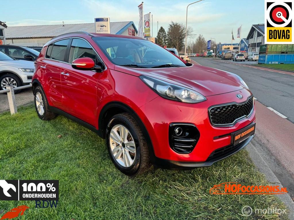 Kia Sportage 1.6 GDI Design Edition CAMERA/NAVI/STOELVERW/FU, Auto's, Voorwielaandrijving, Stof, Gebruikt, 4 cilinders