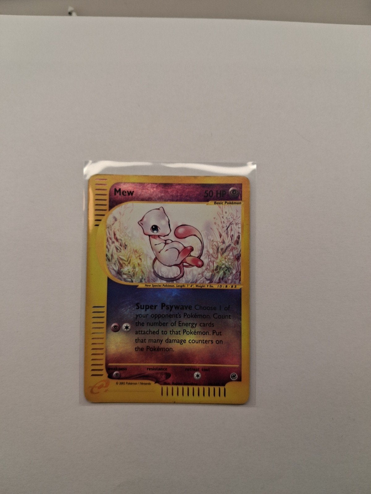 mew reverse holo pokémon expedition, Ophalen of Verzenden, Gebruikt