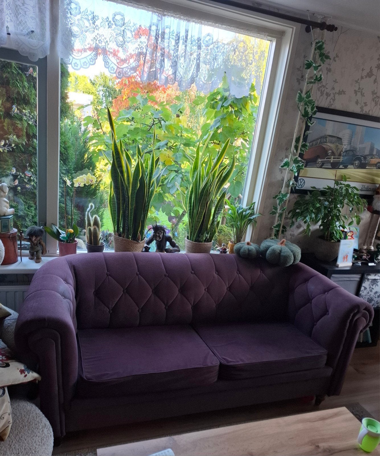 Prachtige klassieke Chesterfield look bank, Huis en Inrichting, Gebruikt, 150 tot 200 cm, Tweepersoons, 75 tot 100 cm