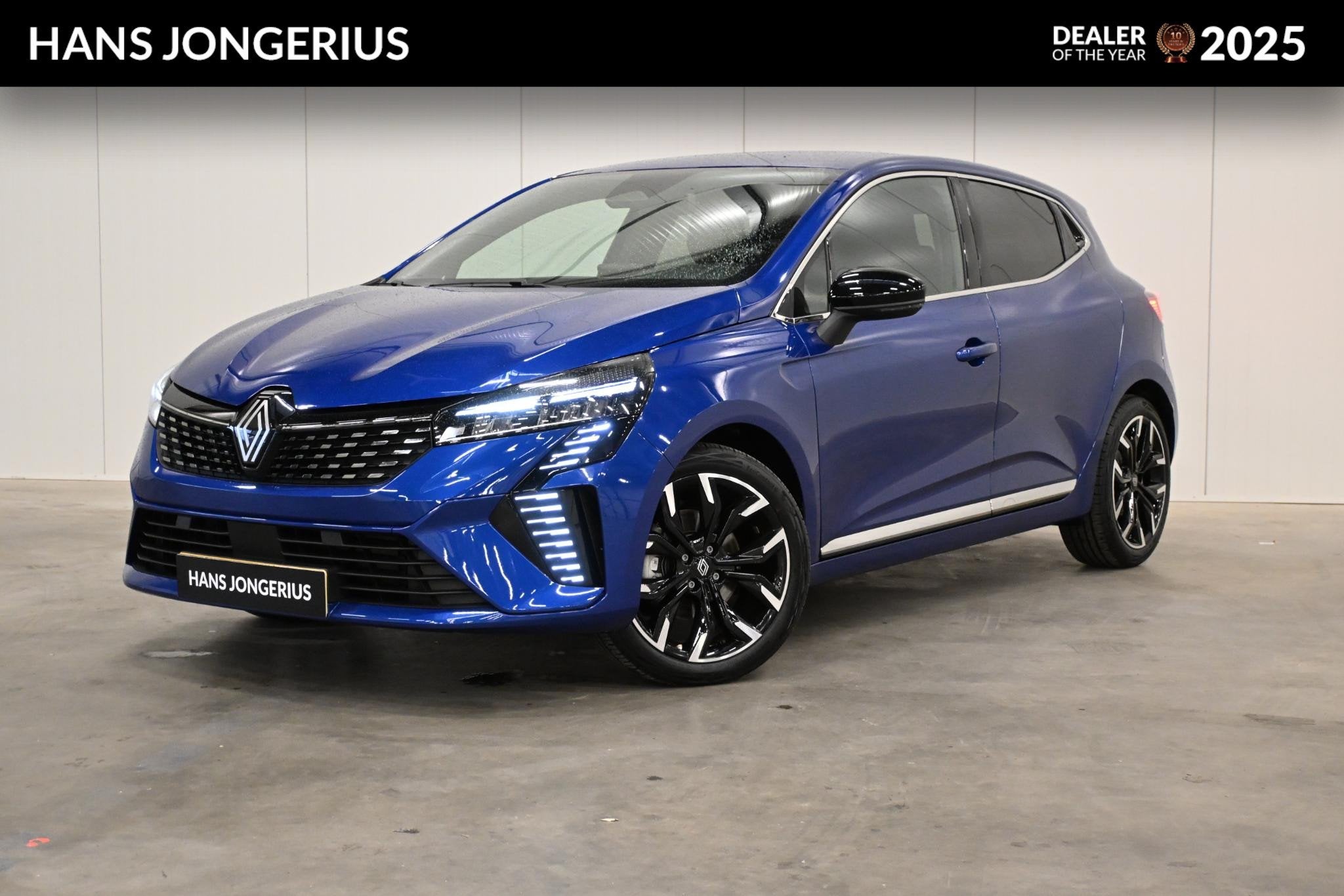 Renault Clio E-Tech Full Hybrid 145 techno | CAMERA | NAVI |, Dealer onderhouden, Euro 6, Blauw, Leder en Stof
