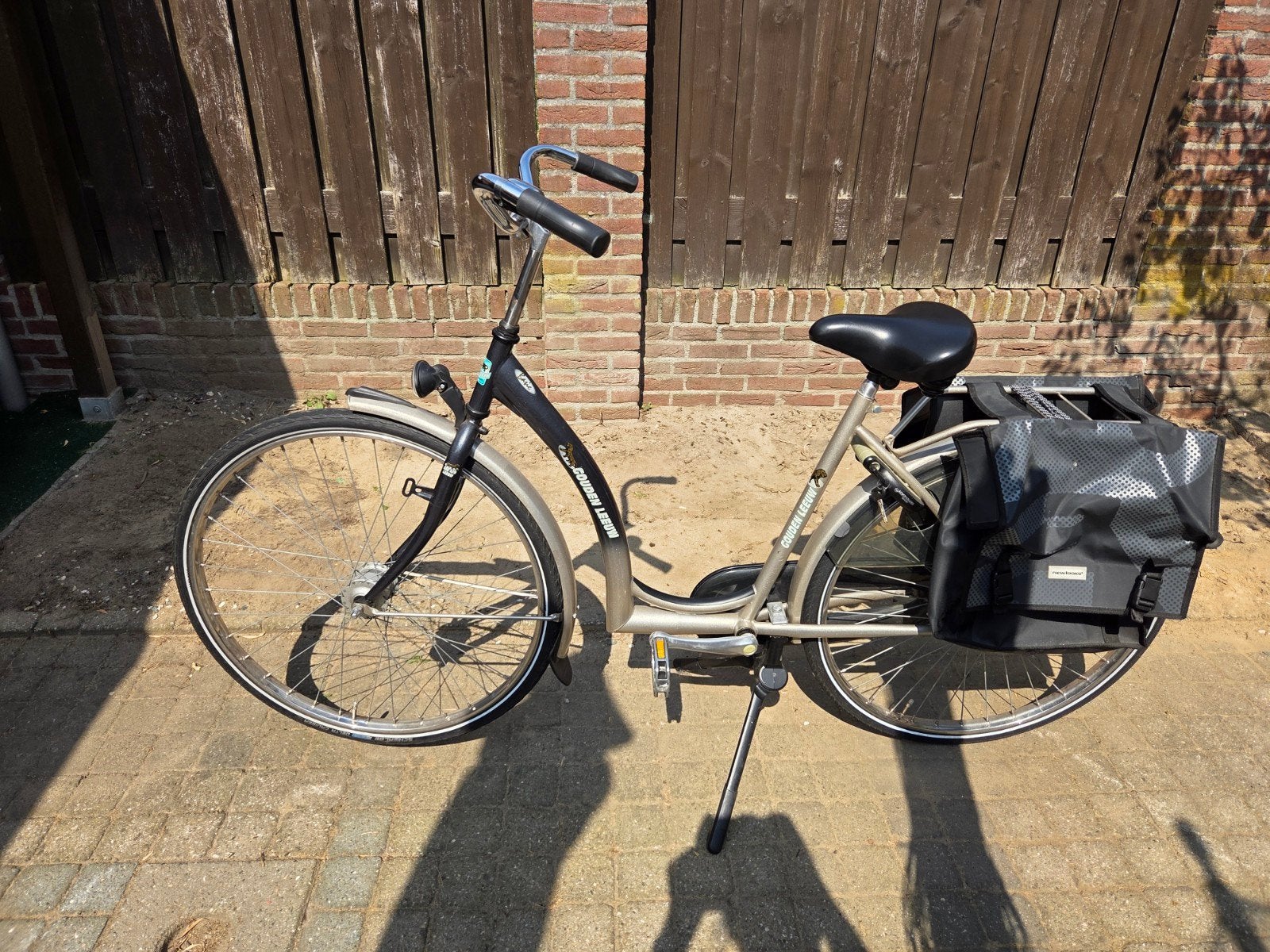 Damesfiets met lage instap met fietstas, Velgrem, 50 tot 53 cm, Ophalen, Overige merken