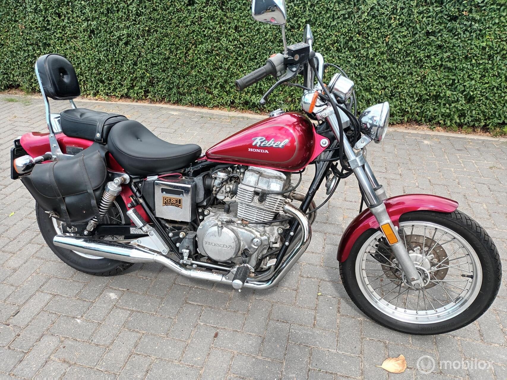 Prima Honda CMX 450 Rebel 1991 22dmls Inruil Kan!, Chopper, Bedrijf, 447 cc, 12 t/m 35 kW