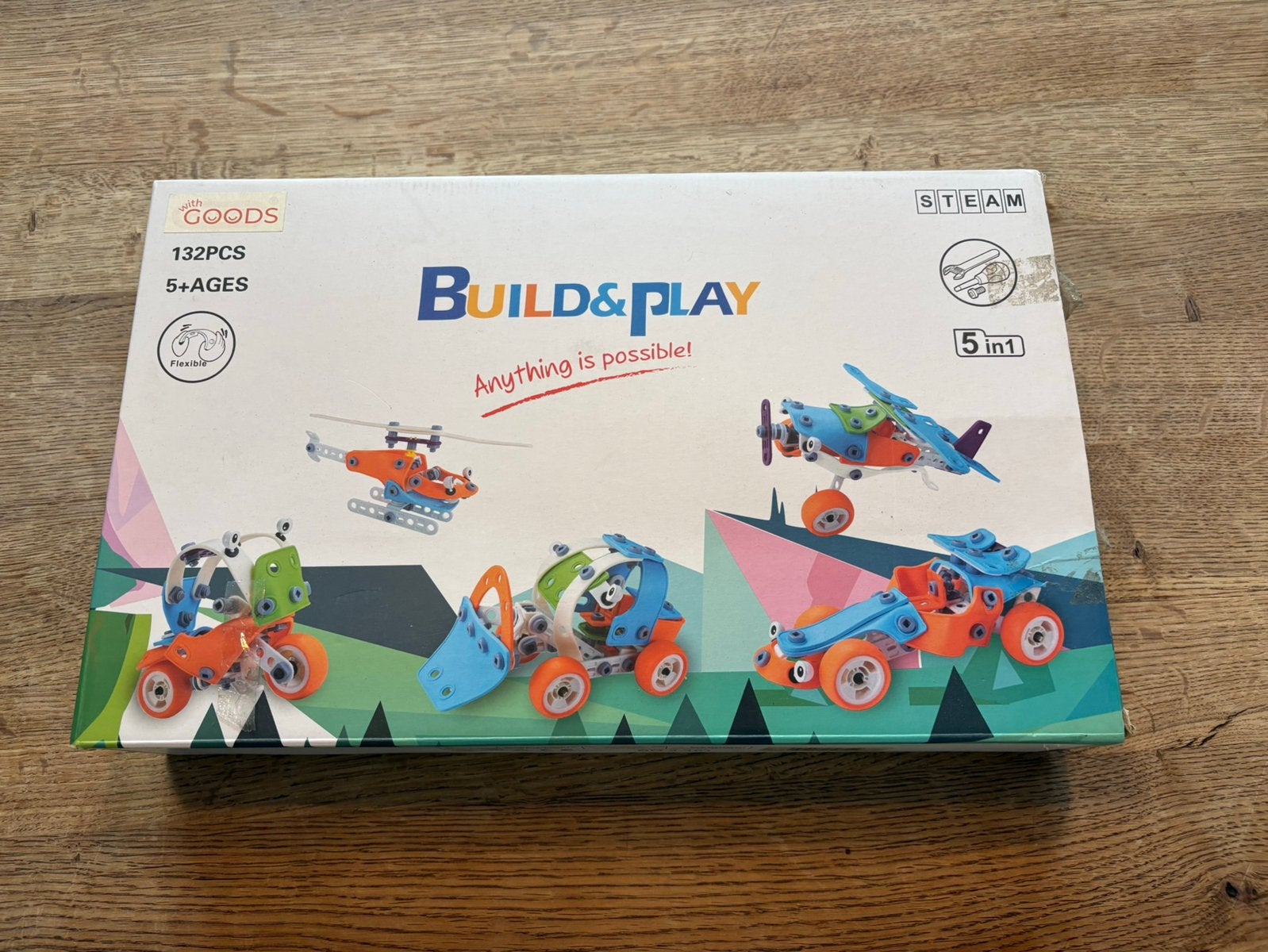 Build & play bouwset (niet compleet!), Kinderen en Baby's, Speelgoed | Bouwstenen, Ophalen, Gebruikt, Overige merken