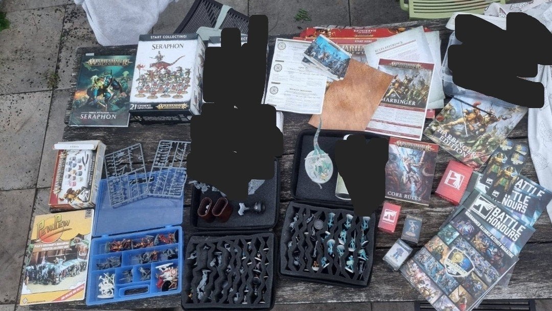 Warhammer AoS Seraphon, Harbringer, + extras, Ophalen of Verzenden, Gebruikt, Warhammer