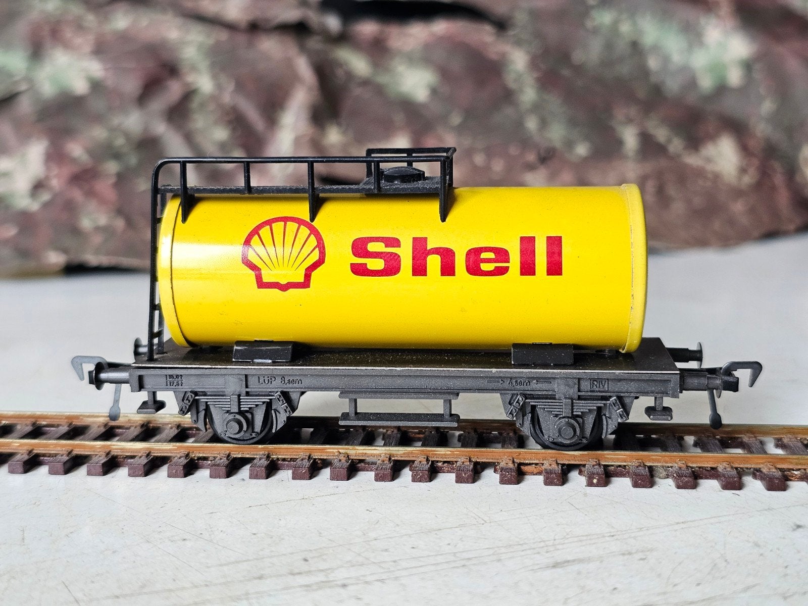 Fleischmann HO Shell Tankwagon - Modelspoor, Ophalen of Verzenden, Gebruikt, Wagon, Fleischmann