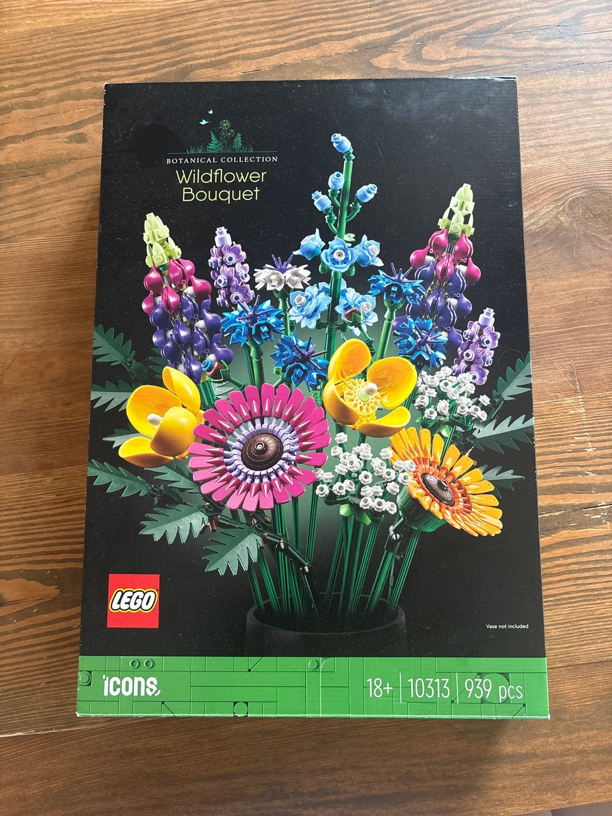 Lego Botanical Collection: Wildflower & Flower Bouquet, Ophalen of Verzenden, Zo goed als nieuw