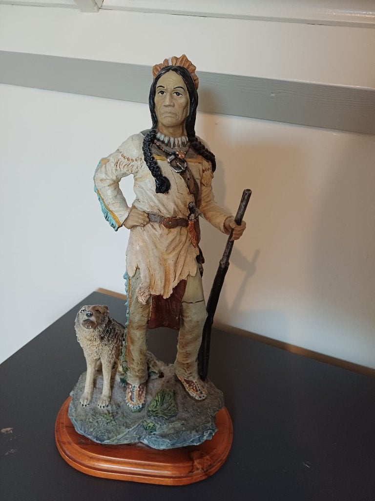 Indiaan beeldjes, Verzamelen, Ophalen of Verzenden, Gebruikt, Mens