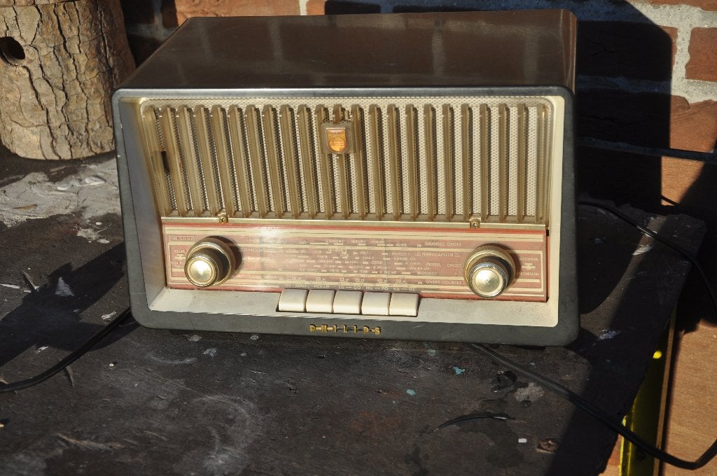 oude Philips radio, Ophalen of Verzenden