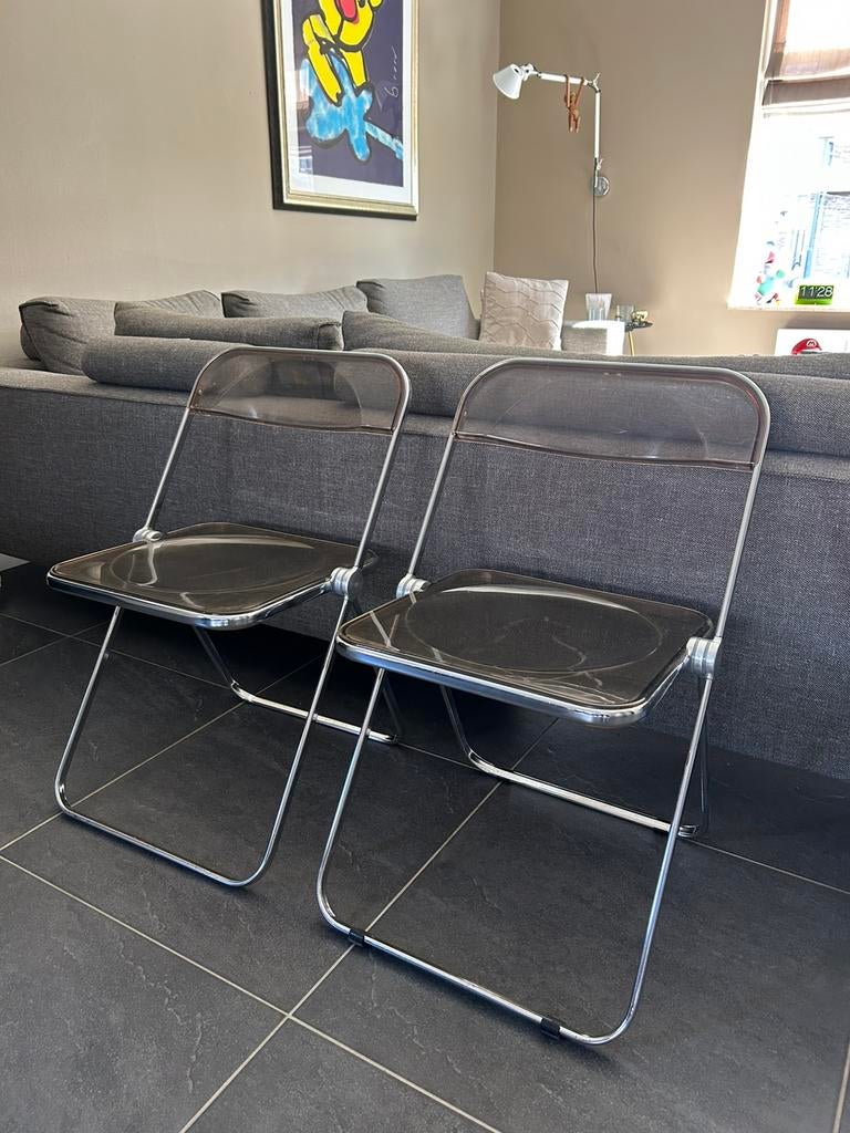 Anonima Castelli G. Piretti Plia klapstoelen 5 stuks, Huis en Inrichting, Stoelen, Ophalen, Zo goed als nieuw