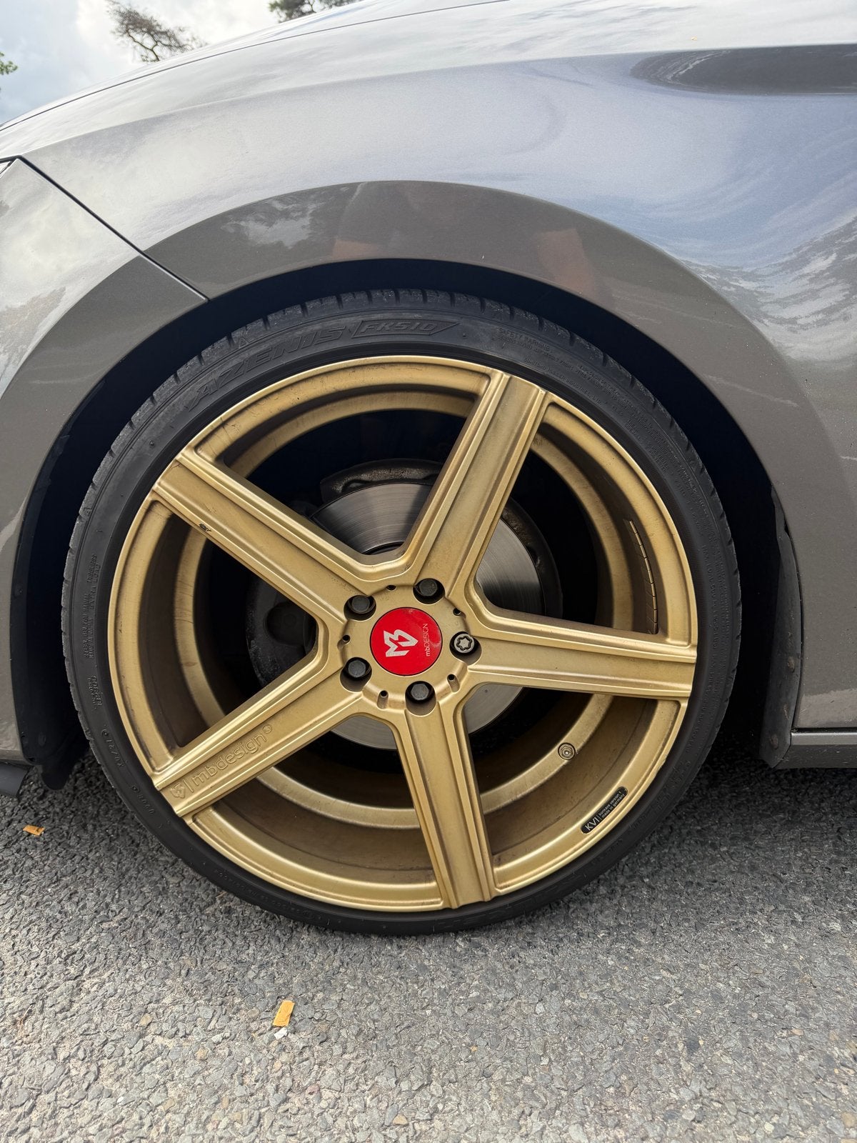 MD Velgen goud 5x112 19 inch, Ophalen, Gebruikt