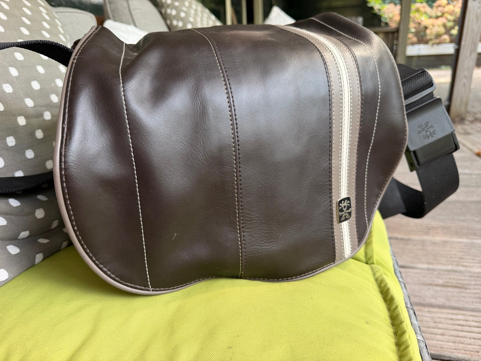 Crumpler Master Delhi 390 cameratas - Bruin/Beige, Gebruikt, Gevoerd, Schoudertas, Crumpler