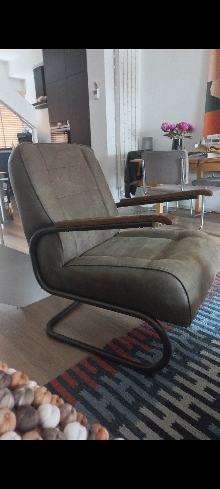 Fauteuil model Ivar - Zo goed als nieuw, Ophalen, Overige kleuren, Zo goed als nieuw, Modern industrieel