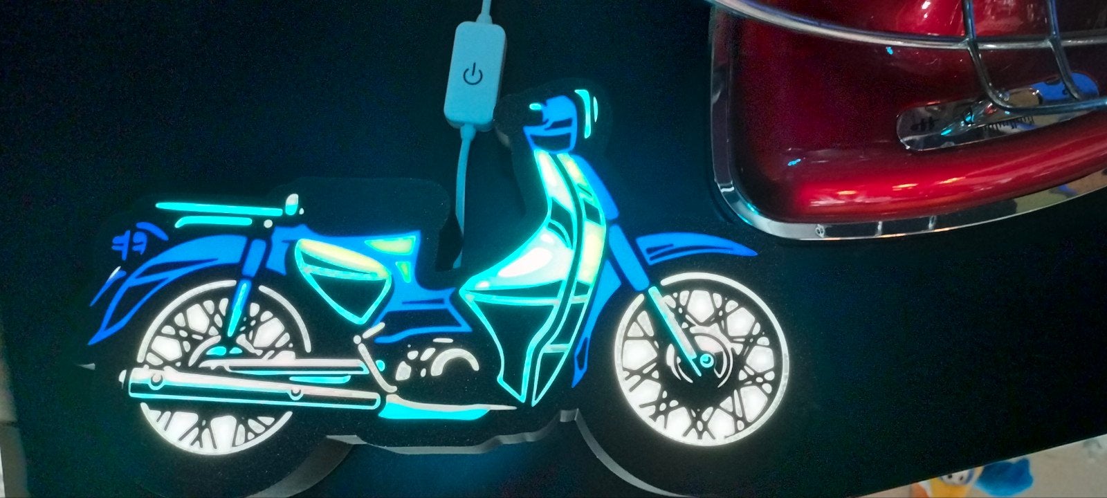 lichtbakje Honda c50 supercub, Ophalen of Verzenden, Overige merken