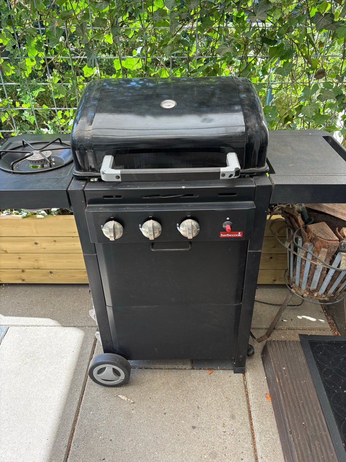 Barbecook gasbarbecue inclusief gasfles, Ophalen, Gebruikt