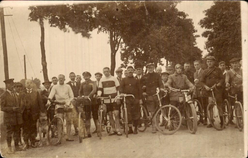 Nederland - Onbekend - Wielerwedstrijd Wielrennen Fotokaart, Ophalen of Verzenden, Voor 1920, Ongelopen, Zuid-Holland