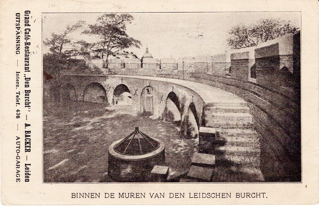 Leiden, Ophalen of Verzenden, 1940 tot 1960, Gelopen, Zuid-Holland