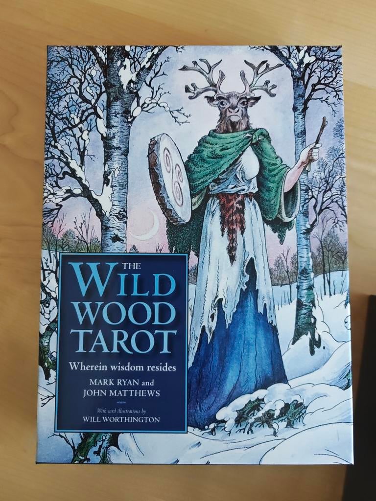 The Wild Wood Tarot Set - Compleet met Boek en Kaarten, Tarot of Kaarten leggen, Mark Ryan, John Matthews, Overige typen, Ophalen of Verzenden