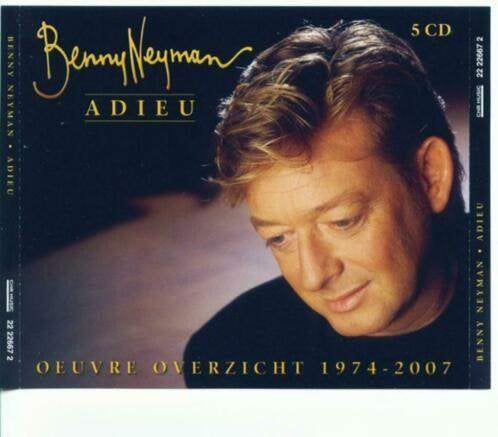 Benny Neyman - Adieu - 100 Mooiste Liedjes 5XCD, Verzenden, Zo goed als nieuw, Pop