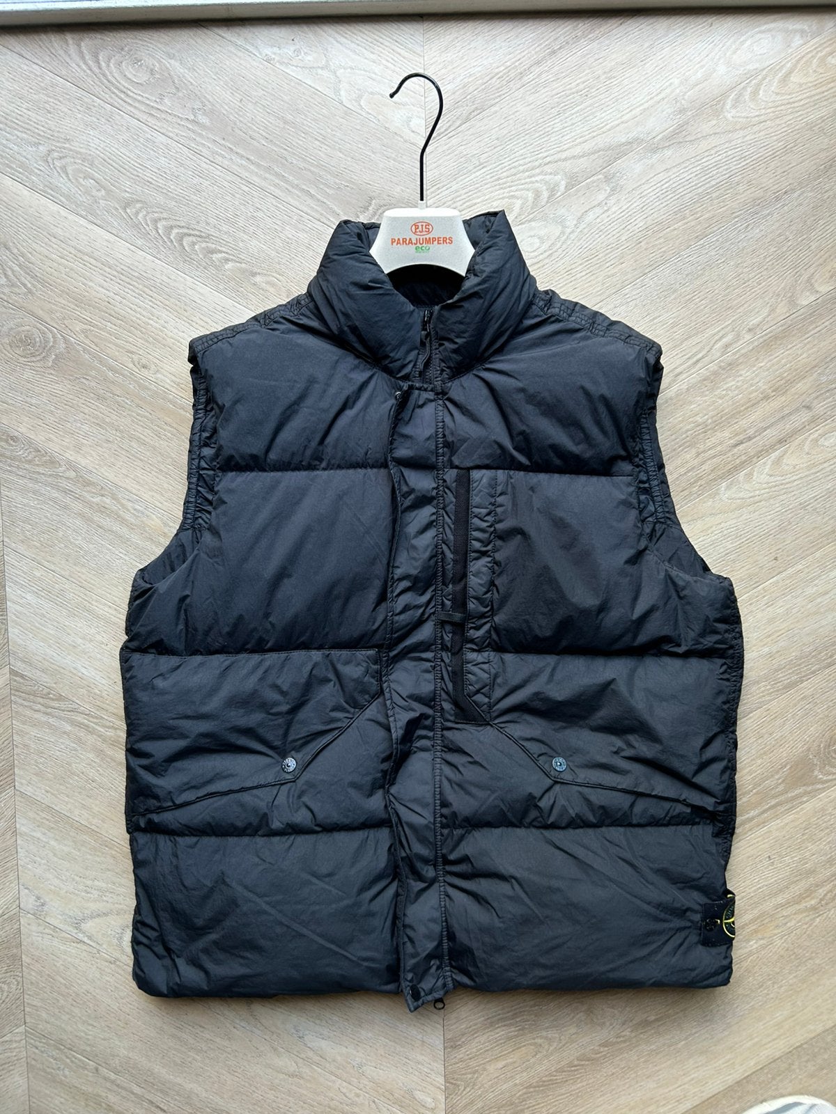 Stone island Garment Dyed bodywarmer XXL origineel, Ophalen of Verzenden, Zo goed als nieuw, Overige maten, Zwart