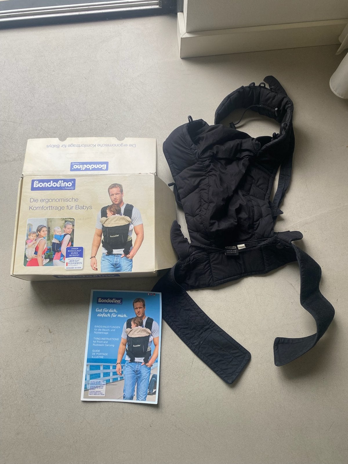 Bondolino draagzak, Overige merken, Buik of Rug, Ophalen of Verzenden, Zo goed als nieuw