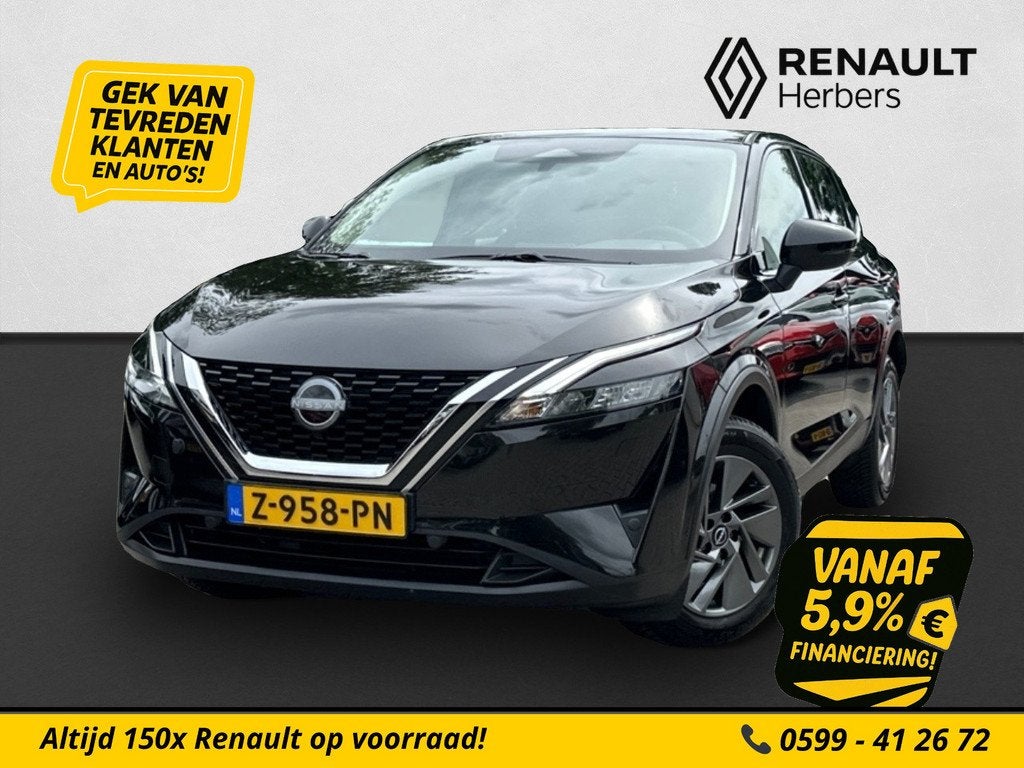Nissan QASHQAI 1.3 MHEV Xtronic Acenta ADAPT CRUISE / STOEL/, Auto's, Nissan, Bedrijf, Te koop, Qashqai, ABS, Achteruitrijcamera