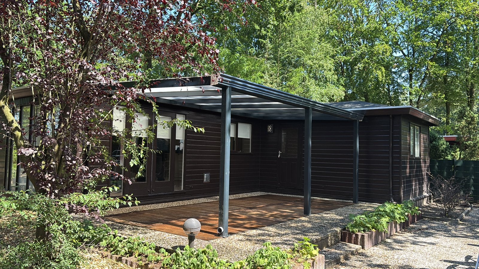 Chalet, Tiny House, Erm, Eigen grond, Aan meer, Bosrijk, Chalet, Verkoop zonder makelaar, Drenthe, 2 slaapkamers