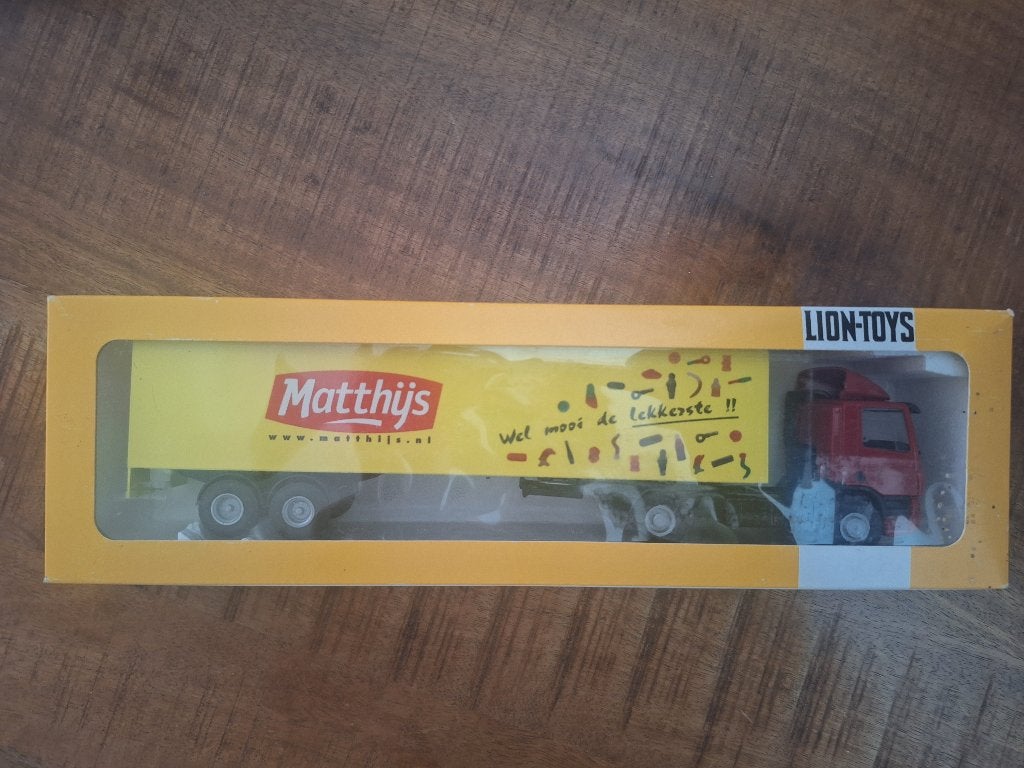 Te Koop Lion Toys vrachtwagen, Ophalen of Verzenden, Zo goed als nieuw, Bus of Vrachtwagen, Lion Toys