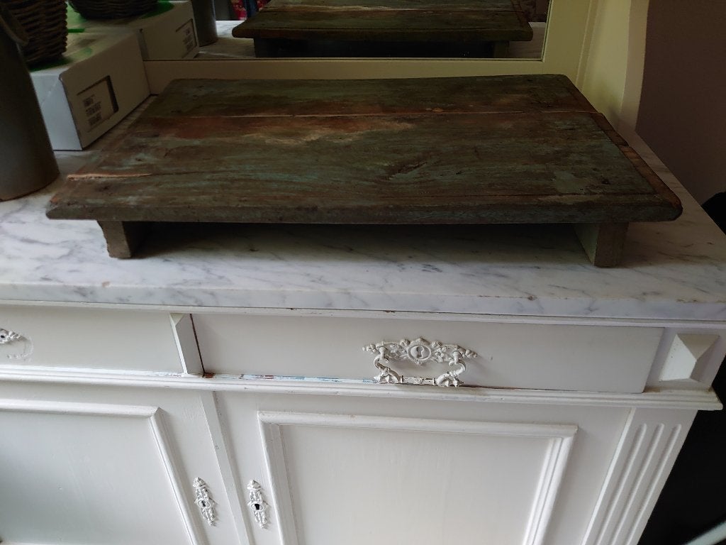 houten tray, Huis en Inrichting, Woonaccessoires | Dienbladen, Ophalen, Rechthoekig, Hout, Overige typen