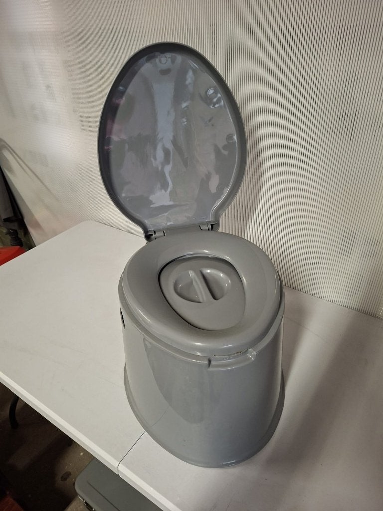 Draagbaar Toilet emmer, Caravans en Kamperen, Ophalen, Gebruikt