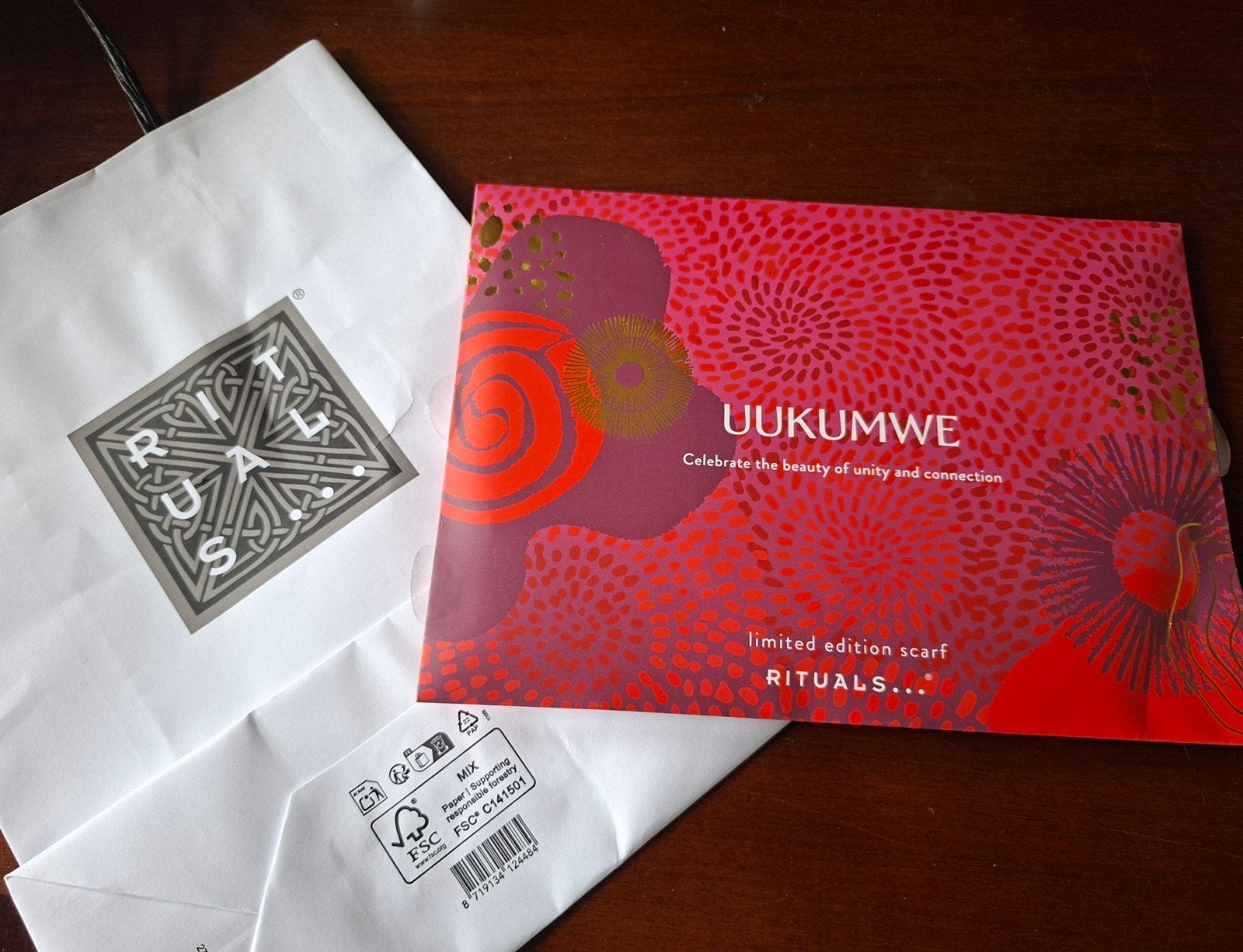 Rituals Uukumwe sjaal – Limited Edition (Nieuw in verpakking, Rituals, Ophalen of Verzenden, Nieuw, Sjaal