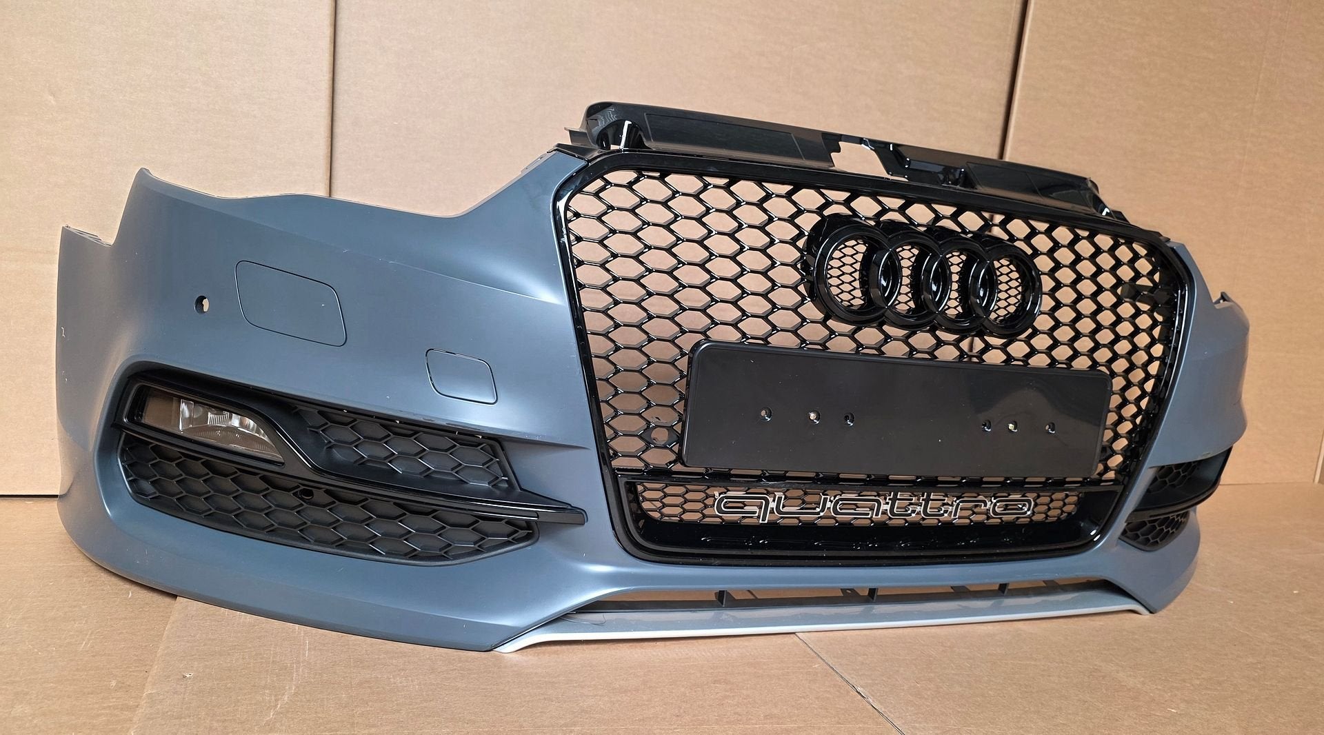 Voorbumper Audi A3 8V S3 S-line Sedan Limousine 8V5807065G, Gebruikt, -, Voor, Ophalen of Verzenden