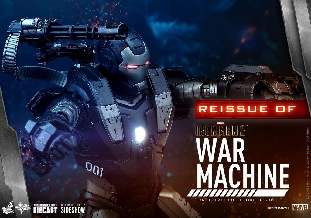Hot Toys Iron Man 2 War Machine MMS331D13, West Campus 1 76863 Herxheim (DE), Actiefiguur of Pop, Heo GmbH, Nieuw