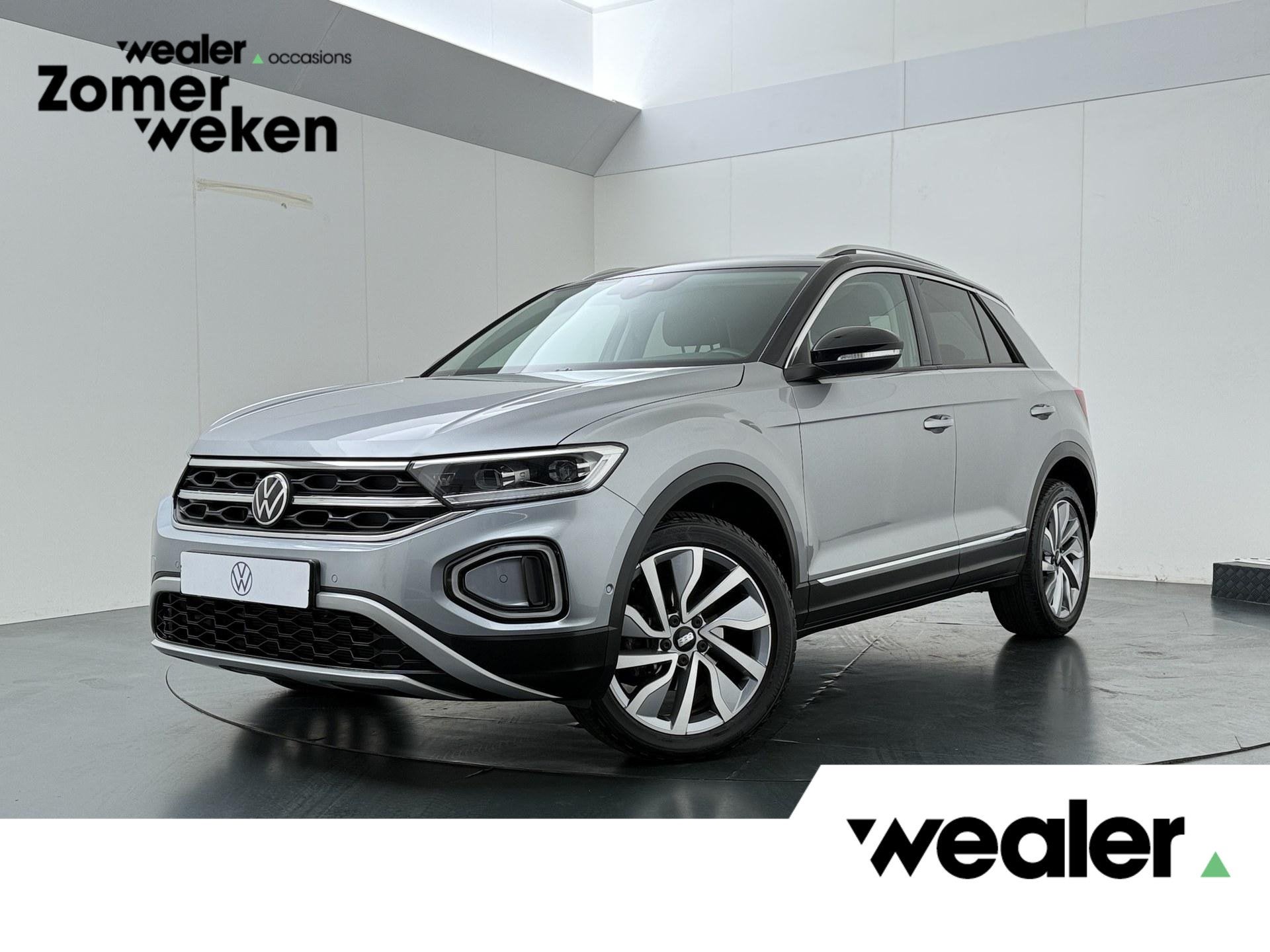 Volkswagen T-Roc 1.5 TSI Style | 150 PK | Automaat | Adaptiv, Auto's, Volkswagen, Euro 6, 4 cilinders, Bedrijf, Grijs