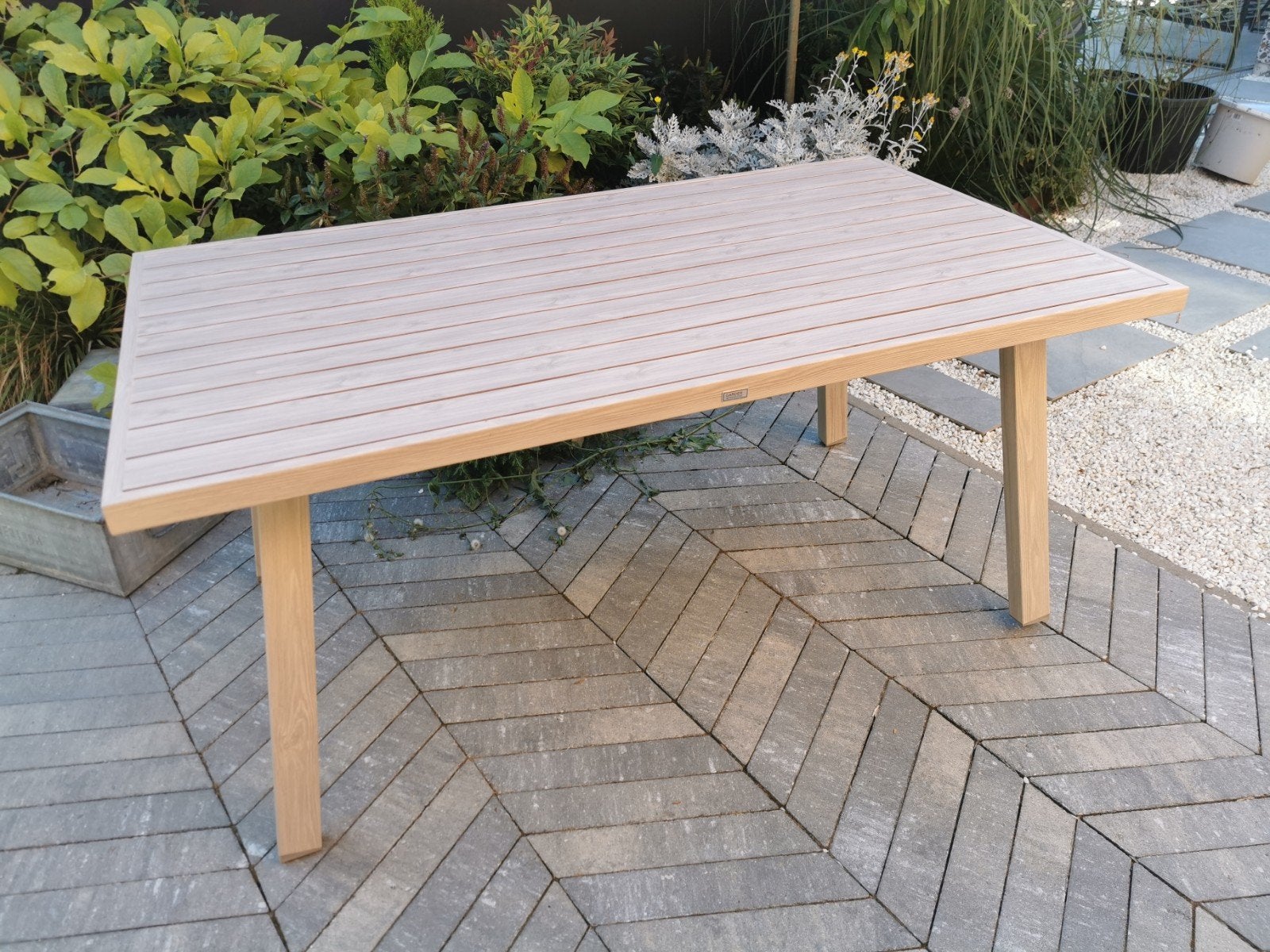 Garden Impressions San Capri dining tafel, Tuin en Terras, Tuintafels, Ophalen, Nieuw, Rechthoekig, Aluminium