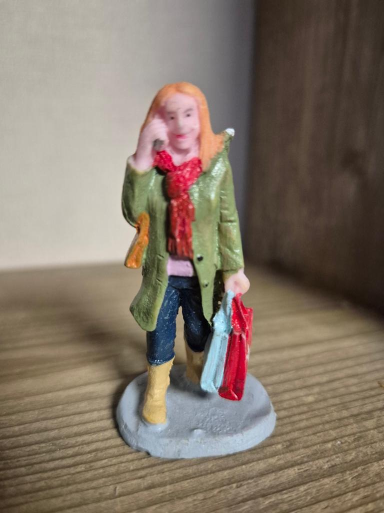 Lemax figuur 11 kerstdorp kersthuisjes, Diversen, Kerst, Ophalen of Verzenden, Zo goed als nieuw