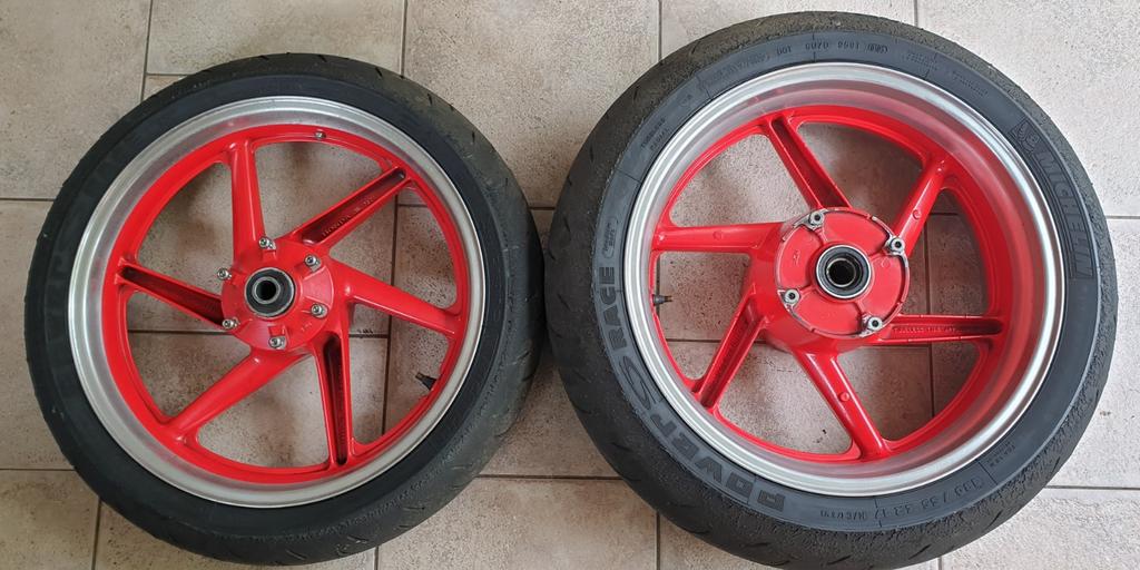 Honda vtr1000sp1 sp1 sp 1 velgen wielen banden, Motoren, Ophalen of Verzenden
