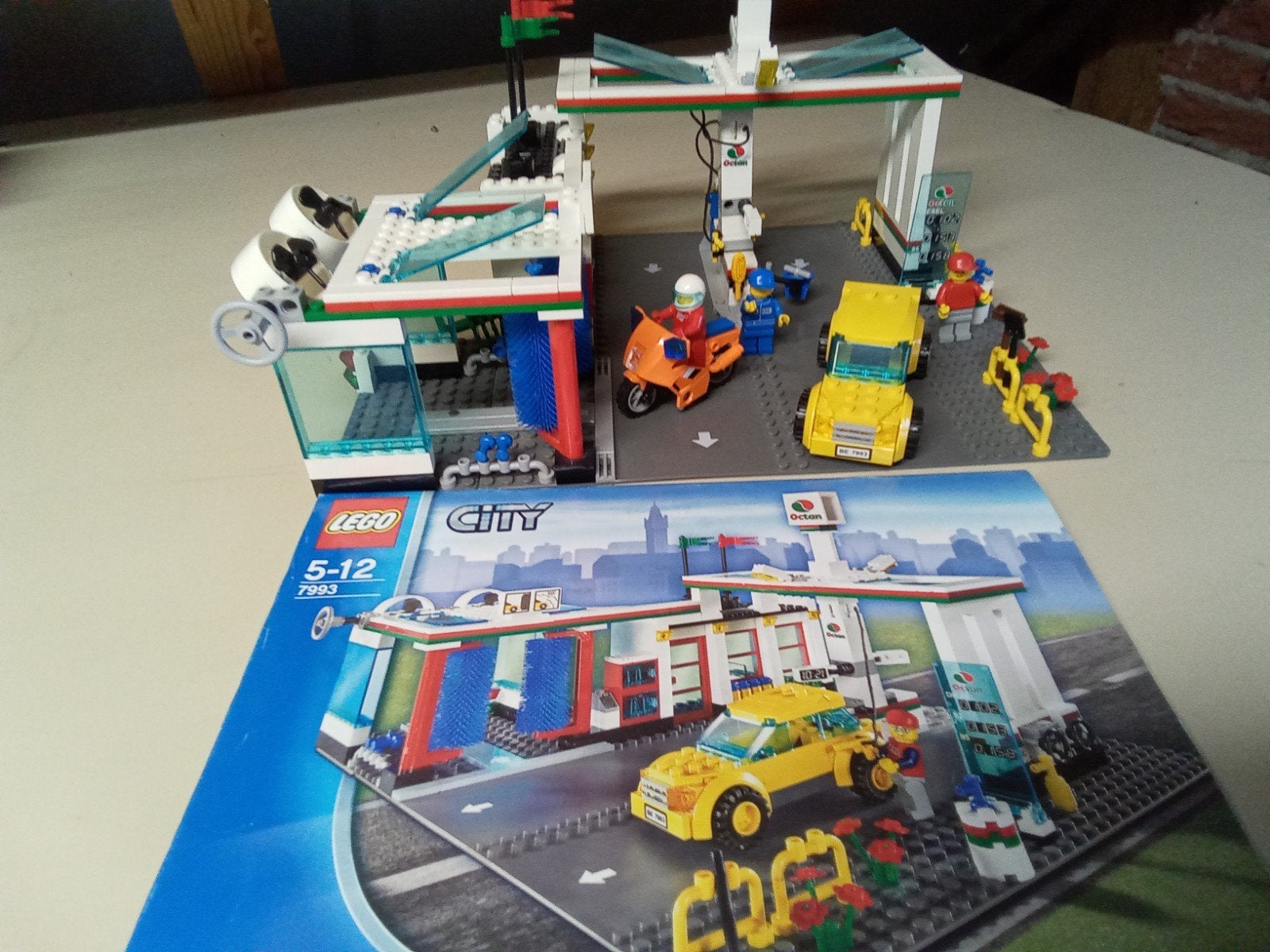 Lego was en tank station, Ophalen of Verzenden, Zo goed als nieuw