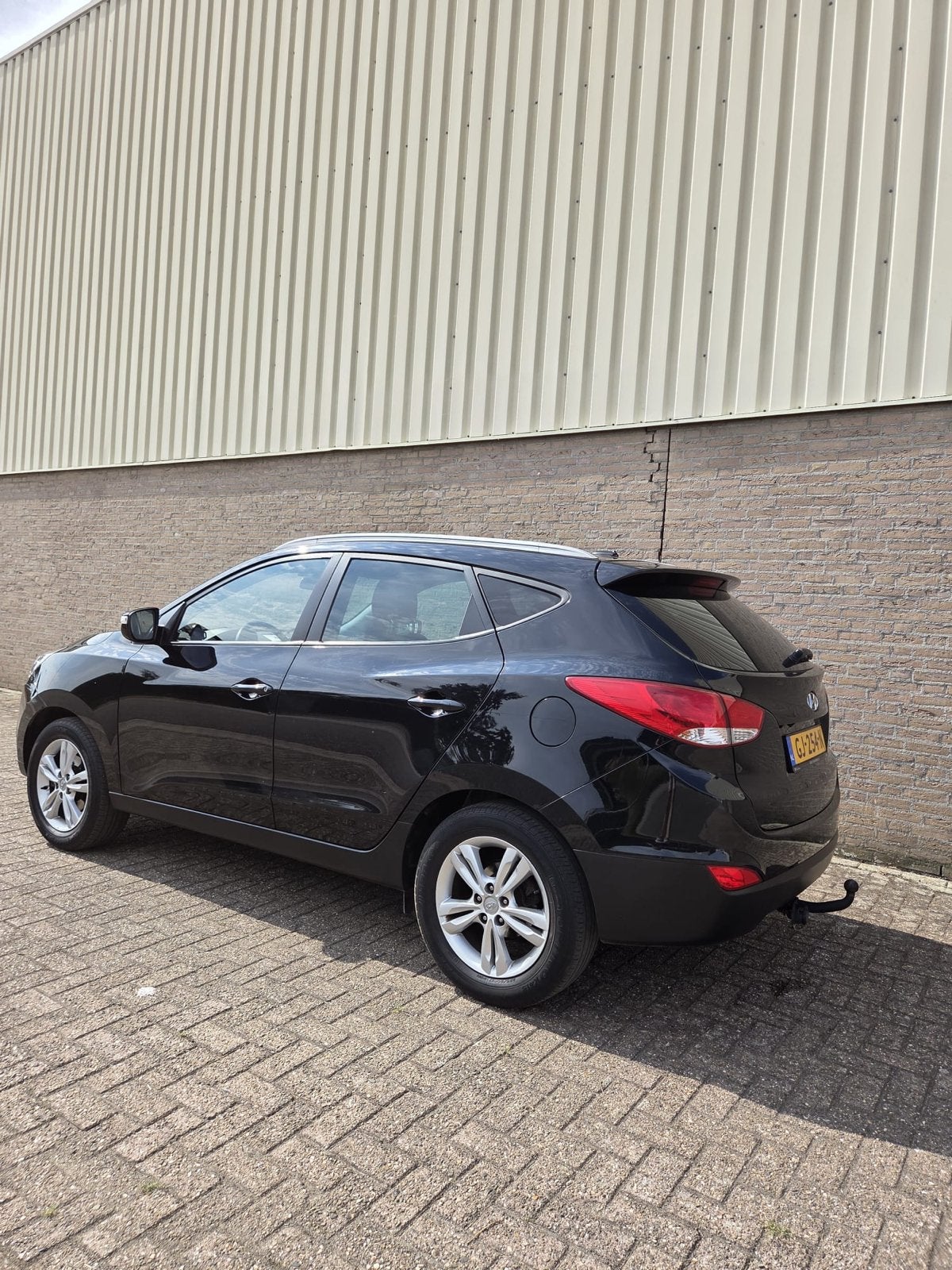 Hyundai iX35 1.6i GDI Blue 135pk 2013 Zwart, Auto's, Voorwielaandrijving, 1280 kg, 1591 cc, 4 cilinders