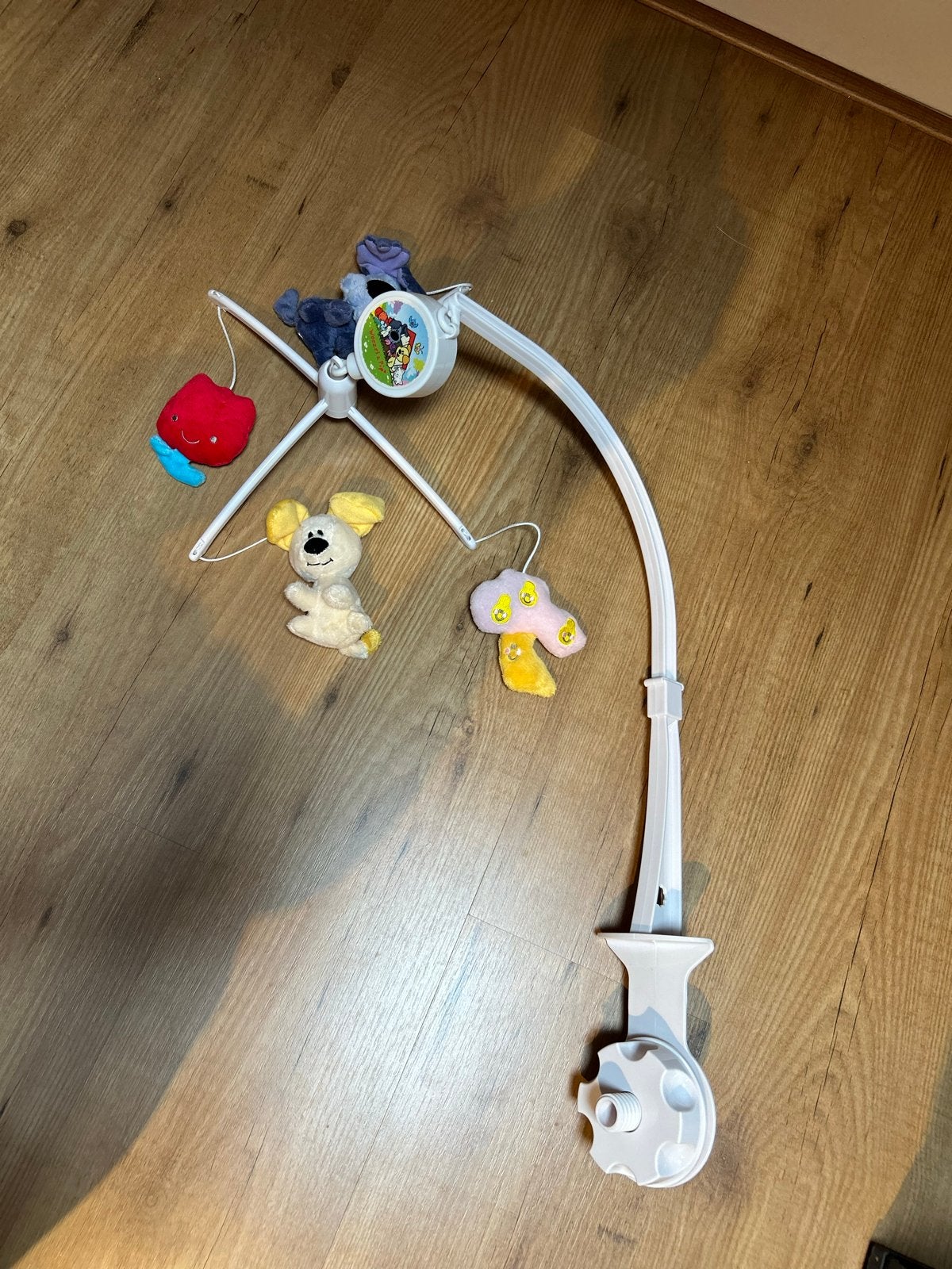 Muziekmobiel baby Woezel & Pip, Kinderen en Baby's, Speelgoed | Babyspeelgoed, Ophalen, Gebruikt, Mobiel, Met geluid