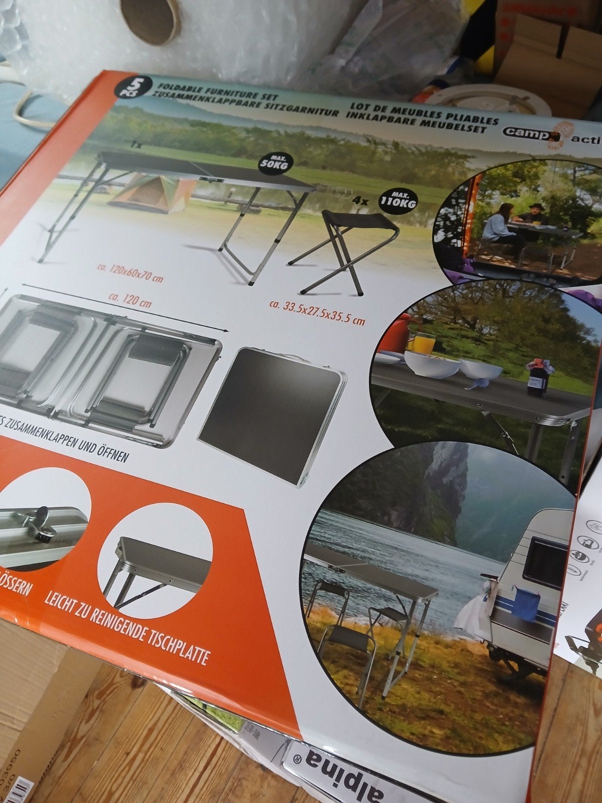 Mooie campingset, Caravans en Kamperen, Caravan accessoires, Ophalen of Verzenden