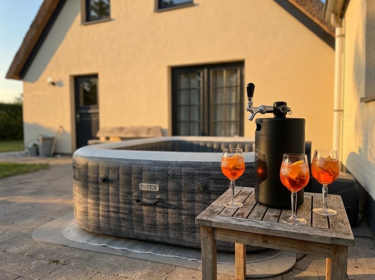 Jacuzzi huren, Ophalen