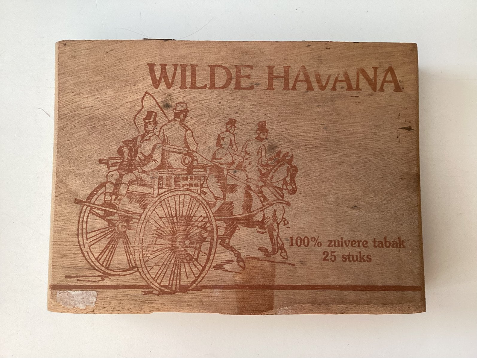 Oud Sigaren kistje, Ophalen of Verzenden, Gebruikt, Tabaksdoos of Verpakking