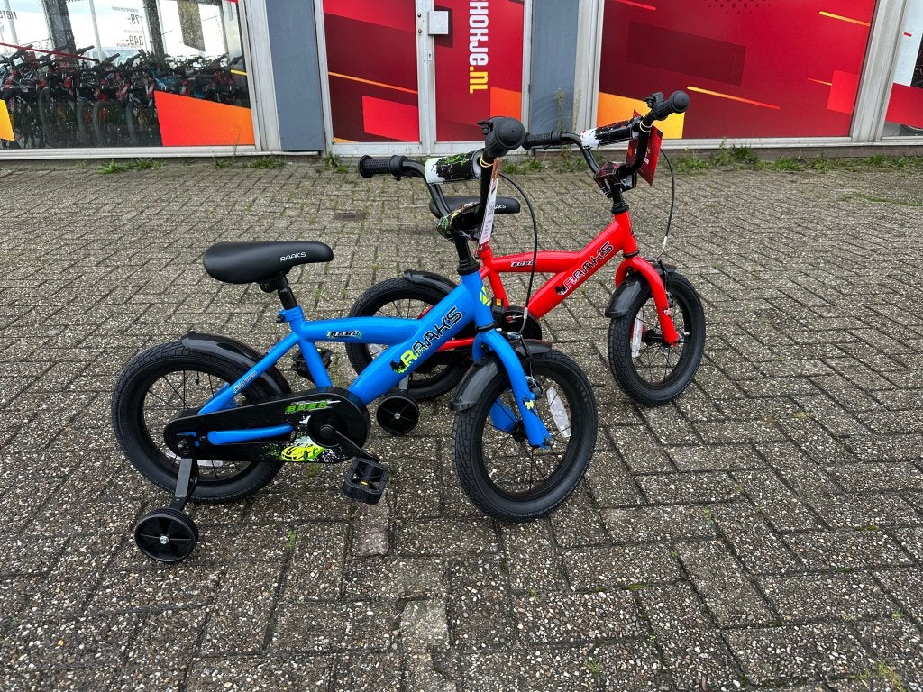 Fietshokje Beverwijk: Raaks Bobo jongensfiets 14 inch NIEUW, Fietsen en Brommers, Niet ingevuld, Zijwieltjes, Niet ingevuld, Nieuw