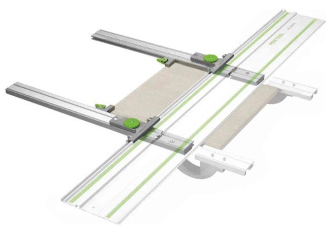 Festool FS-PA 495717 Parallel aanslag, Doe-het-zelf en Verbouw, Gereedschap | Zaagmachines, Zo goed als nieuw, Invalzaag, 1200 watt of meer