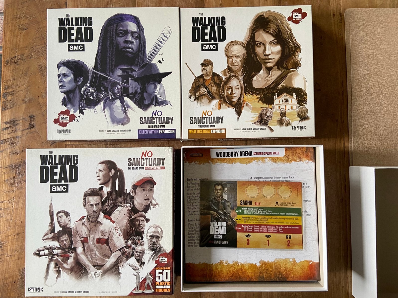 The Walking Dead No Sanctuary board games, Ophalen of Verzenden, Zo goed als nieuw